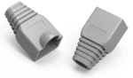 Powertech Κάλυμμα Για Βύσμα Δικτύου Rj45 Cab-n091, Γκρι, 10τμχ