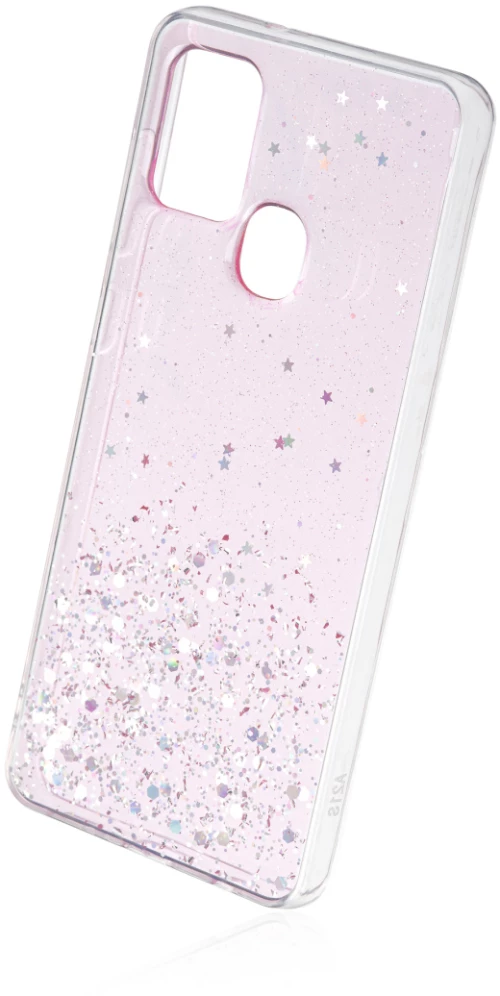 Naxius Case Glitter Pink Samsung A21s Naxius