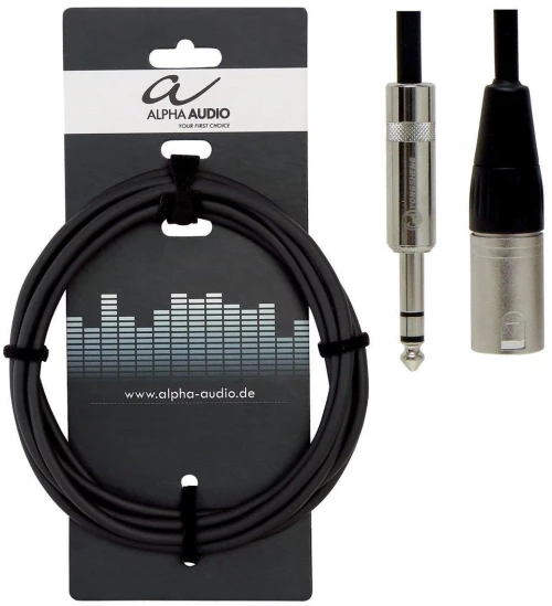 Gewa Pro Line Xlr Male / Jack Stereo Cable - 3m