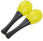 Club Salsa Mini Maracas, 13cm - Yellow, 50g (ζευγάρι)