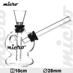 Γυάλινο Bong Micro 10cm - 01179
