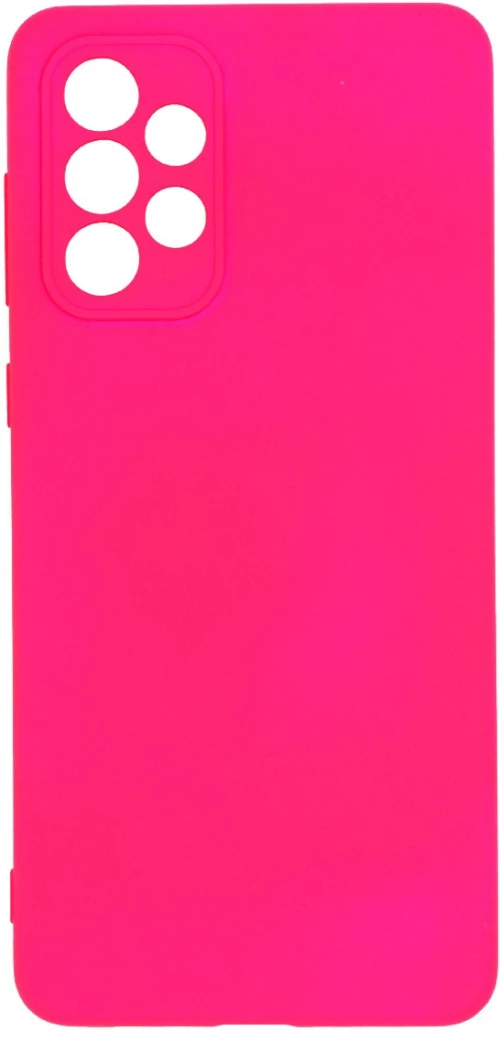 Θήκη Ancus Silicon Liquid For Samsung Sm-a736 Galaxy A73 5g Ρόζ Φλούο