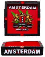 Τασάκι - Amsterdam Logo 01 - 11x11cm