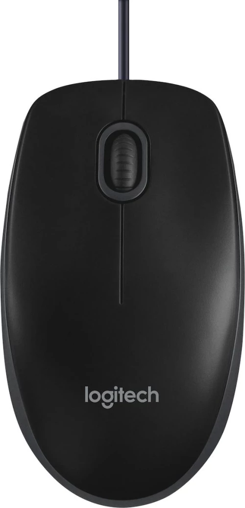 Logitech B100 Optical Mouse Black (910-003357)