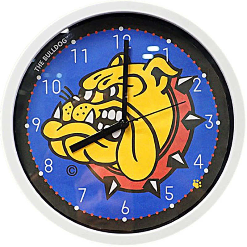 The Bulldog Amsterdam Ρολόι Τοίχου 20x20cm - Aluminium Wall Clock