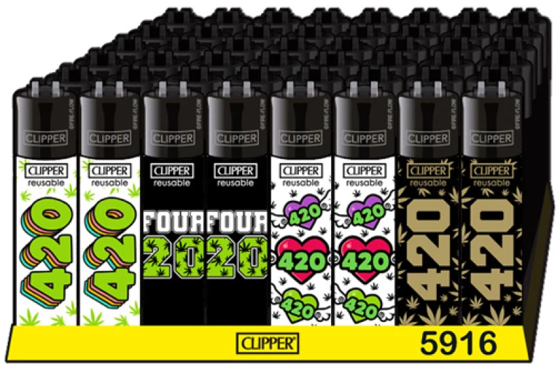 Clipper Αναπτήρας Μεγάλος - 420 Cards