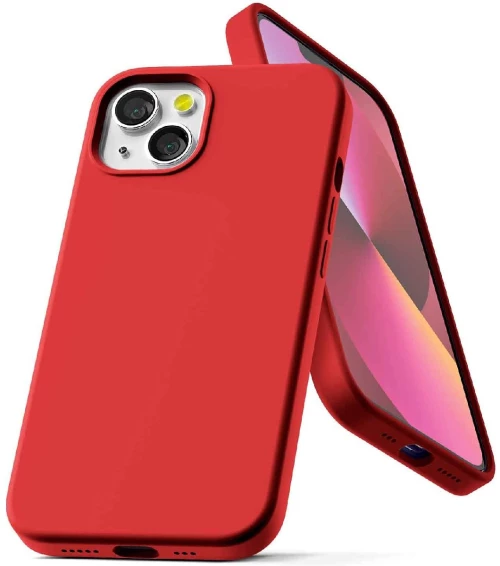 Θήκη Goospery Silicone Για Apple Iphone 13 Mini Κόκκινο