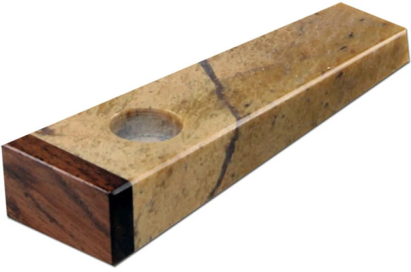 Πίπα Hemp Από Πέτρα Και Ξύλο - 91mm