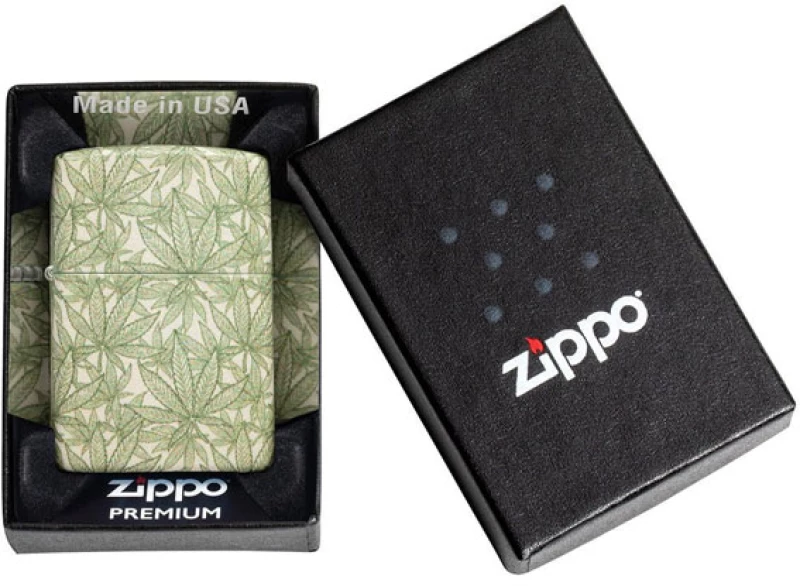 Zippo Αναπτήρας - 49804 Cannabis Design