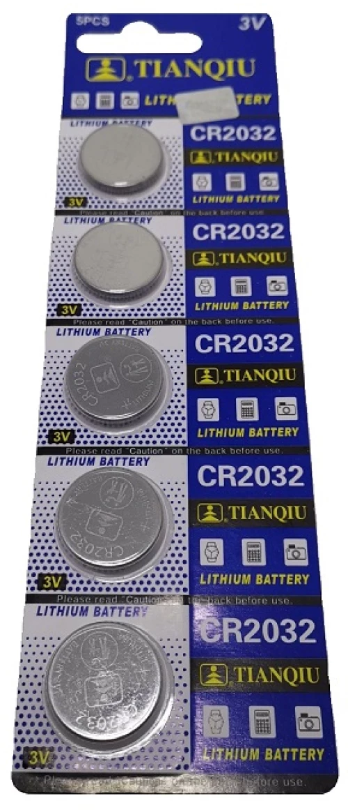 Μπαταρίες – Cr2032 – 3v - 5pcs – 682160