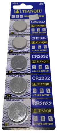 Μπαταρίες – Cr2032 – 3v - 5pcs – 682160