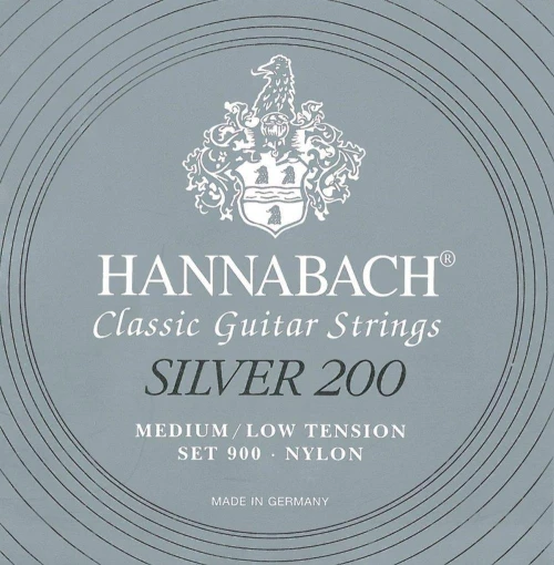 Hannabach 900 Mlt Silver 200