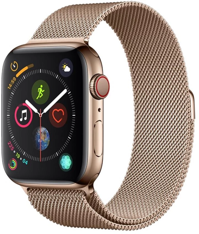 Watch Band Devia Elegant Series Milanese Loop For Apple Watch 4(42mm/44mm) Rose Gold Λουρακι