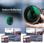K&f Concept 58mm Variable Nd3-nd1000 Filter