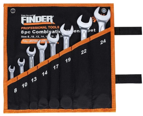 Κλειδιά Γερμανοπολύγωνα - 8pcs - Finder - 192111