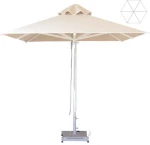 18917 Ομπρελα Επαγγελματικη Αλουμινιου Στρογγυλη Φ2,5m-πολυεστερικο Πανι