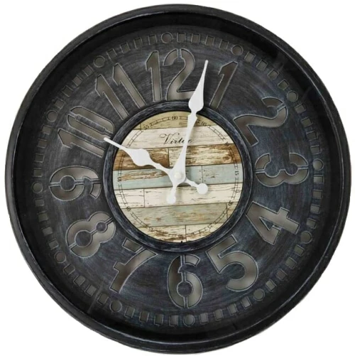 Ρολόι Τοίχου - 35cm - 99145-bk
