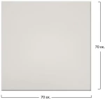 Επιφανεια Τραπεζιου 101 Werzalit 70x70 Σε Λευκο Χρωμα Hm5230.02