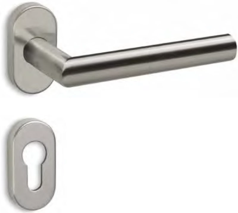 Conset C1705 Inox Πόμολο Φιξ -ροζέτα/αριστερό (ζεύγος)
