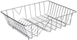 W25 Inox Καλάθι Κρεμαστό / Πιατοθήκη Νεροχύτη 35x31cm