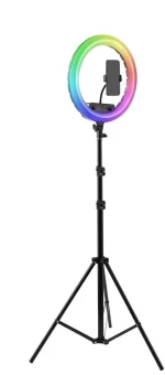 Selfie Ring Light Με Stand - Rgb - 223007