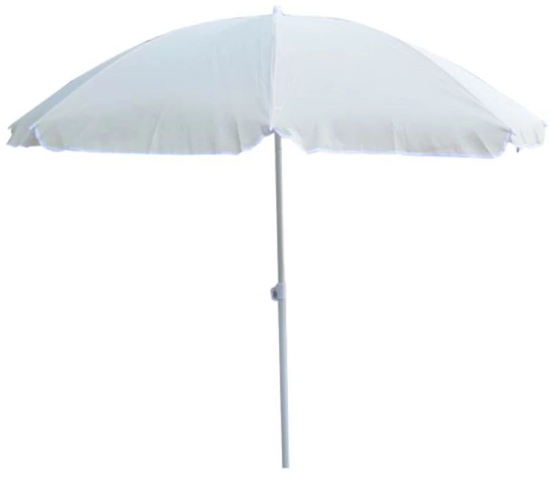 Ομπρελα Θαλασσησ Randall 2.00μ Hm6015.01 Λευκη 8 Ακτινεσ Fiberglass