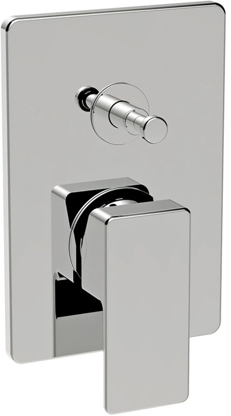 La Torre Profili Chrome Μίκτης Εντοιχισμού 2 Εξόδων Με Εκτροπέα 45050r-100