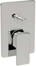 La Torre Profili Chrome Μίκτης Εντοιχισμού 2 Εξόδων Με Εκτροπέα 45050r-100