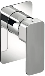 Eurorama Quadra Chrome Μίκτης Εντοιχισμού 1 Εξόδου 144055sl-100