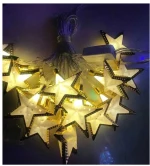 Χριστουγεννιάτικα Φώτα - Stars - 20 Led - Warm White - 210245
