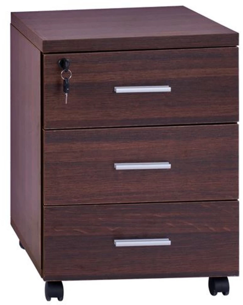 98665 Συρταριερα Γραφειου Vance Επαγγελματικη Wenge 40x40x55υ Εκ.