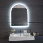 Gloria Solo Line 50x70 - Καθρέπτης Μπάνιου Led Με Εταζέρα