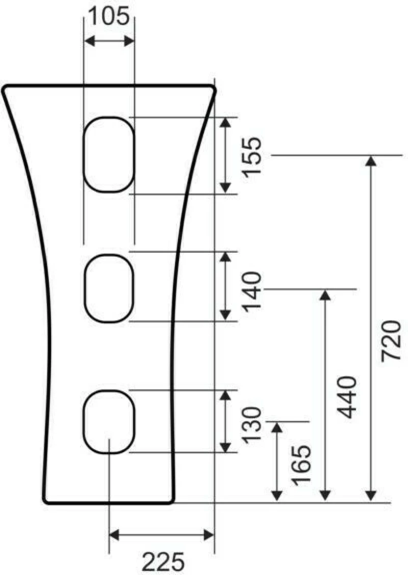 Karag Vendome G036 - Επιδαπέδιος Νιπτήρας