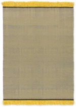 Μάλλινο Κιλίμι Tapicap Diagonio Grey-yellow - 130 X 190
