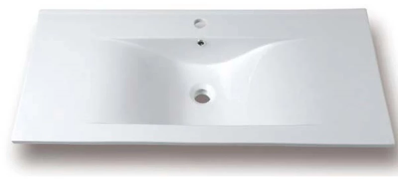 Drop Magnolia S90 Rock Oak - Πάγκος Με Νιπτήρα & Καθρέπτη