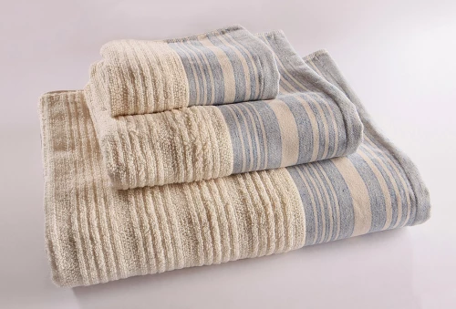 Πετσέτα Λίνον 830 Μπλε - Χειρός 30 X50