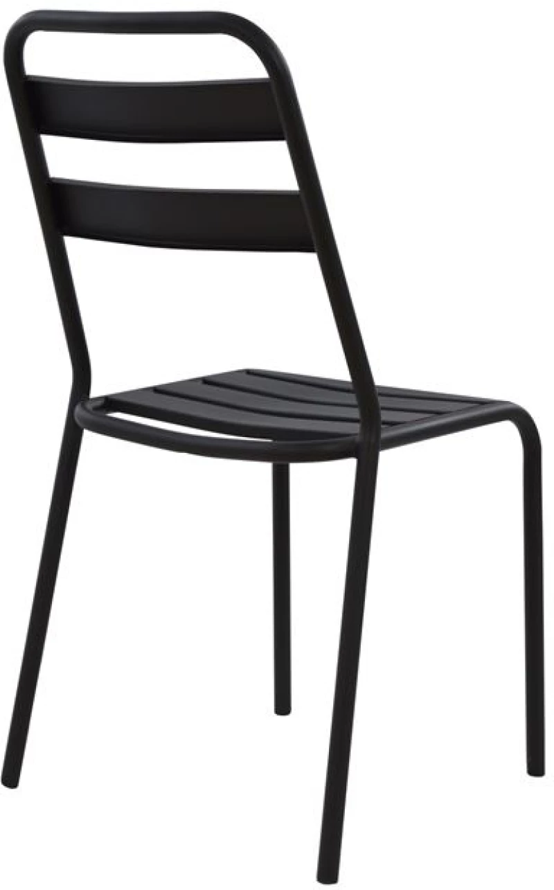 Καρεκλα Μεταλλικη Μαυρη Jason Hm5177.01 43x50x86cm