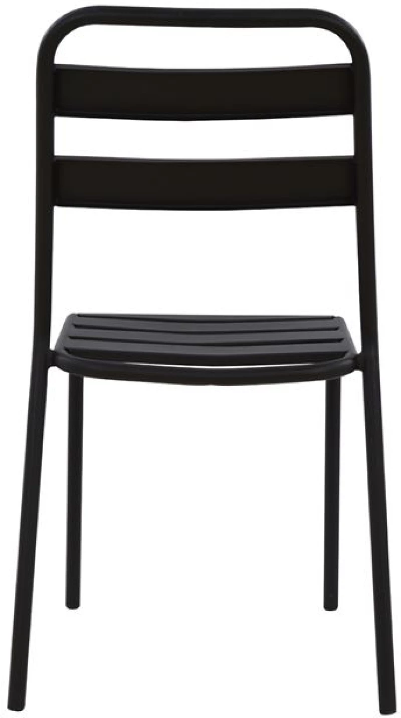 Καρεκλα Μεταλλικη Μαυρη Jason Hm5177.01 43x50x86cm