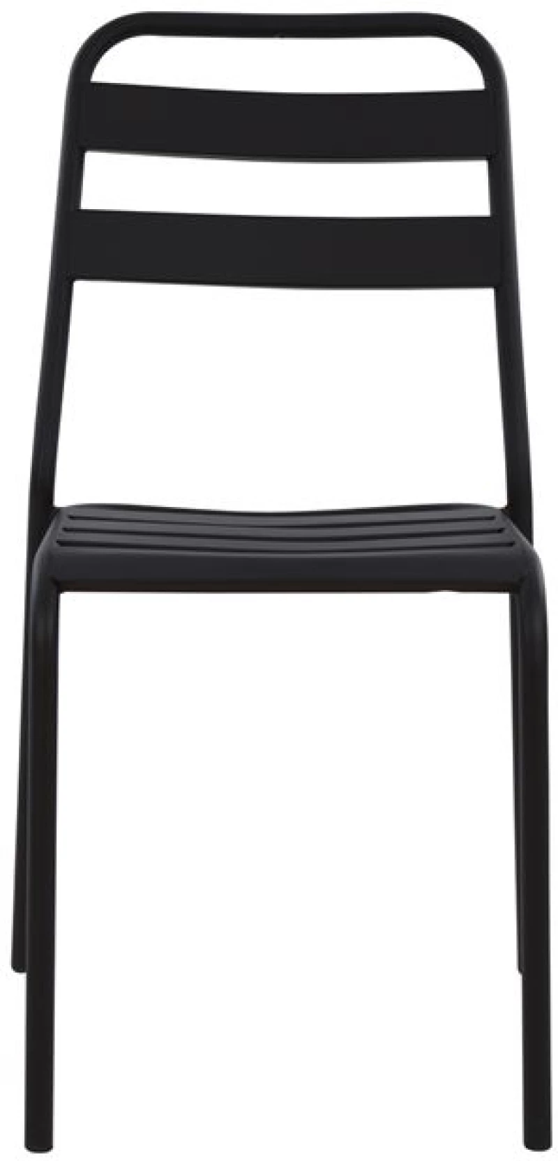 Καρεκλα Μεταλλικη Μαυρη Jason Hm5177.01 43x50x86cm