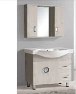 Gloria Long Life 80 Beige - Έπιπλο Μπάνιου Pvc Αδιάβροχο