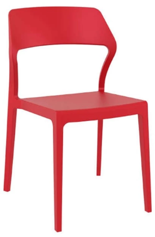 Snow Red Καρεκλα Πολ/νιου 52x56x83εκ.