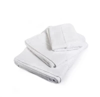 Πετσετα Σετ 3 Τεμ Ενηλ Cotton 100% 40χ60,50χ100,80χ150 Πενιε 500 Gsm Λευκο Λευκο Πενιε 500 Gsm Μονοχρωμεσ