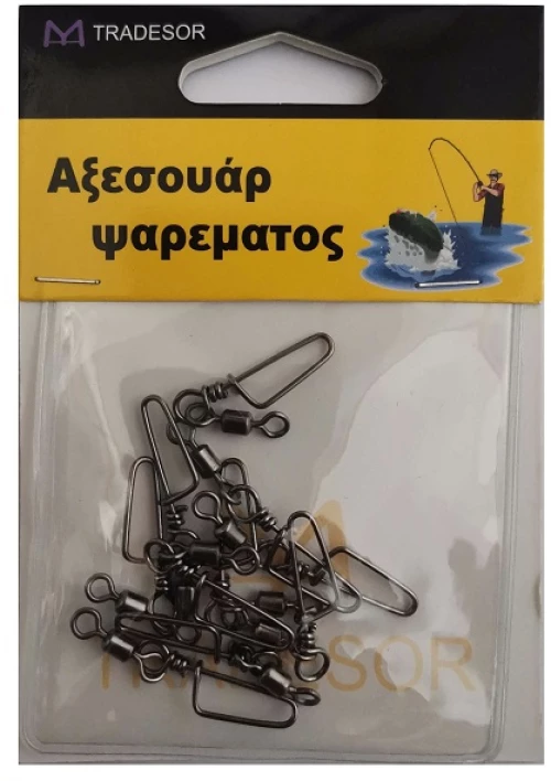 Στριφτάρια Με Παραμάνα Ασφαλείας - #4 - 10pcs - 30131