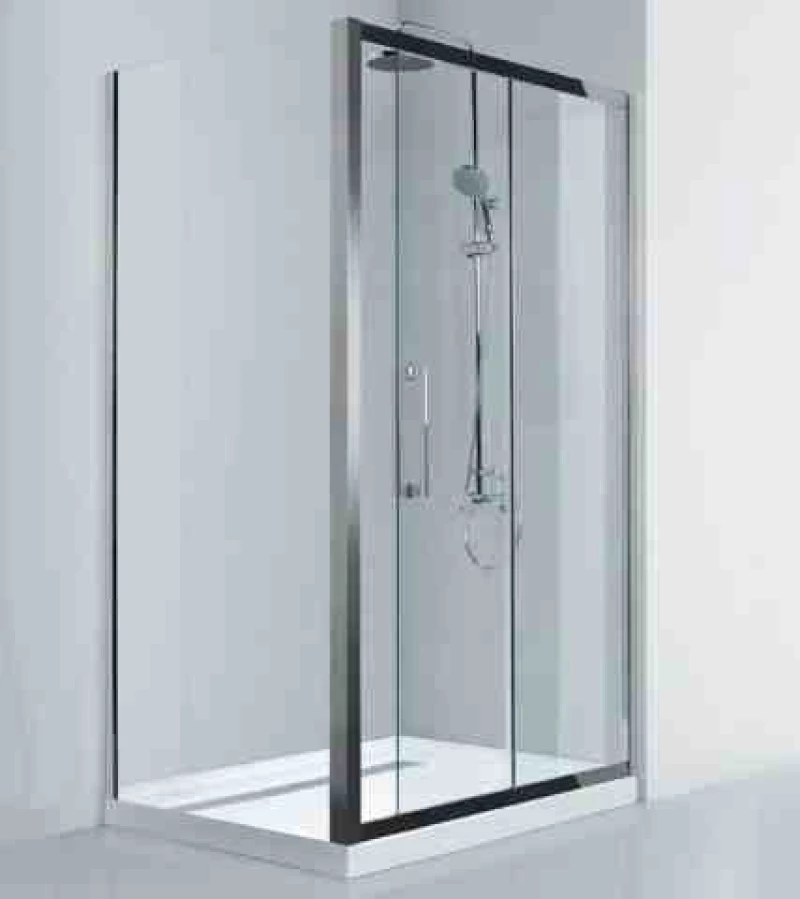 Karag Inox 400 - Καμπίνα Από Τοίχο Σε Τοίχο (146-150 Cm)
