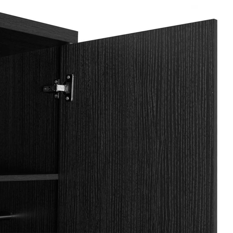 Ντουλαπα 2φυλλη Jenna Zebrano Hm368.01 80x43x181