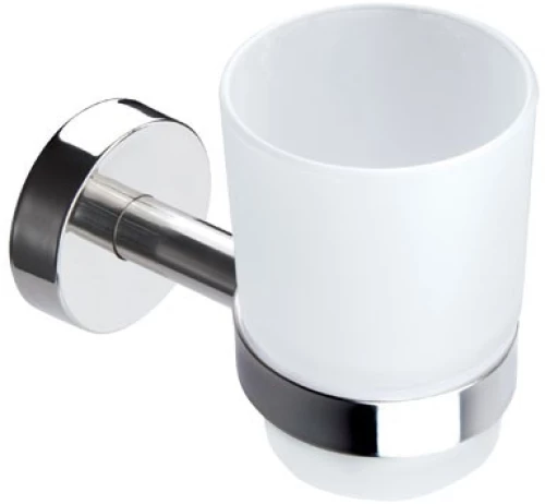 Ποτηροθήκη Γυάλινη Χρωμέ Uno Karag