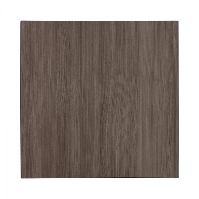 Επιφανεια Τραπεζιου Απο Mdf 80χ80 Εκ. Hm8439.01 Σταχτι Μαυρο