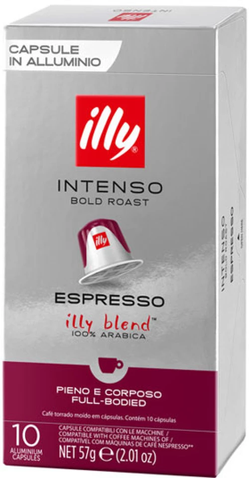 Κάψουλες Nespresso Συμβατές Illy Intenso 10 Τεμάχια