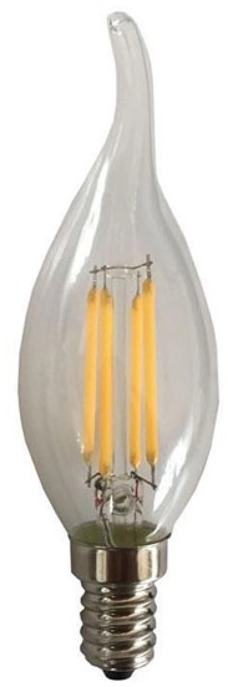 Λαμπα Led Κερακι E14/4w/6000k/300lm F37-4w-w