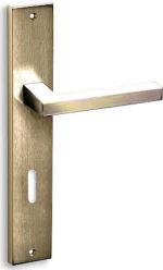 Convex 865 Ματ Όρο Πόμολο Εξωτερικής Πόρτας - Πλάκα/δεξί 85mm(τεμ.)